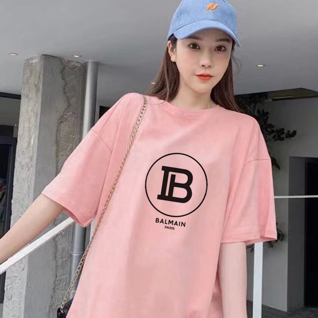 Áo Thun Tay Lỡ In Balmain, Áo Phông Nam Nữ Unisex In Chữ Cá Tính - ATIN37 | BigBuy360 - bigbuy360.vn
