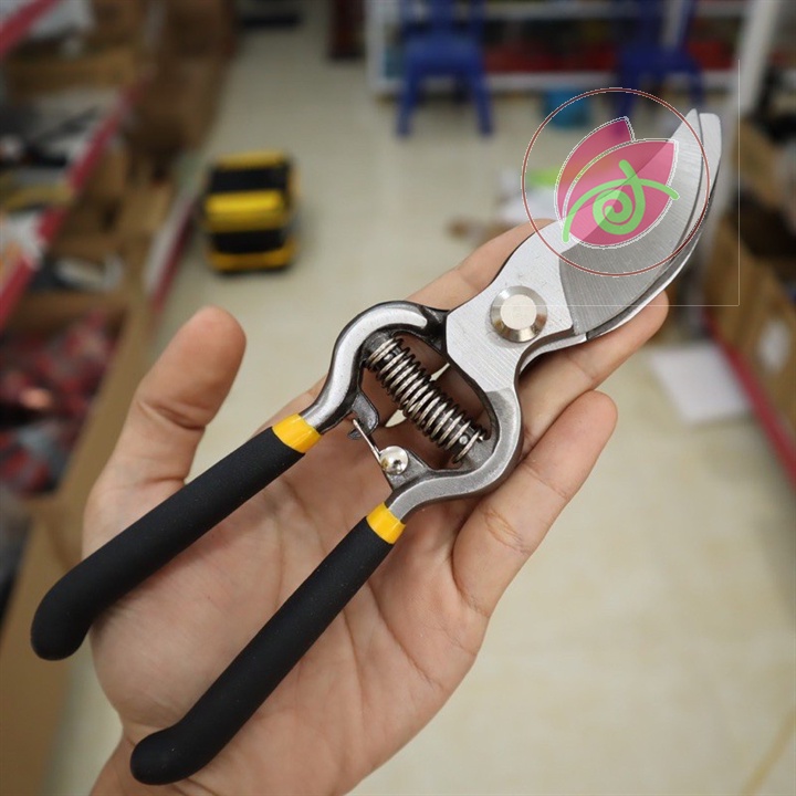 Kéo cắt cành Tolsen 31018 cán nhung cắt tỉa cây cảnh, hoa lá