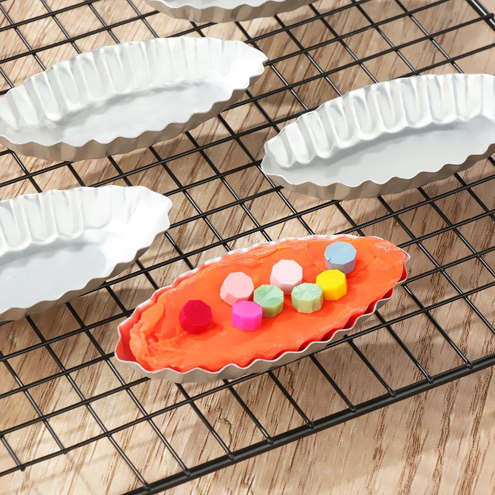 ESPO Set 5 Khuôn Làm Bánh Tart Trứng Trang Trí Tiệc Cưới DIY Giá Đỡ