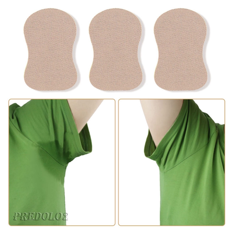 5x Underarm Sweat Pads Non Visible Adhesive Dress Guards Shields Sweat Free