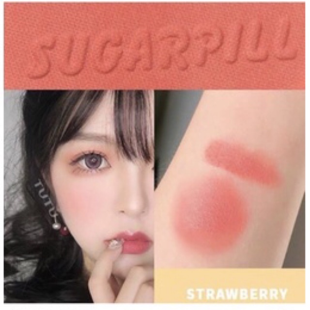 Phấn má hồng Tutu Sugar Pill Air Mist Cloud Blush