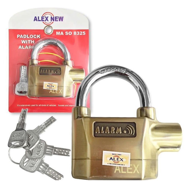 Khóa báo động ALEX, Khóa hú chống trộm ALEX