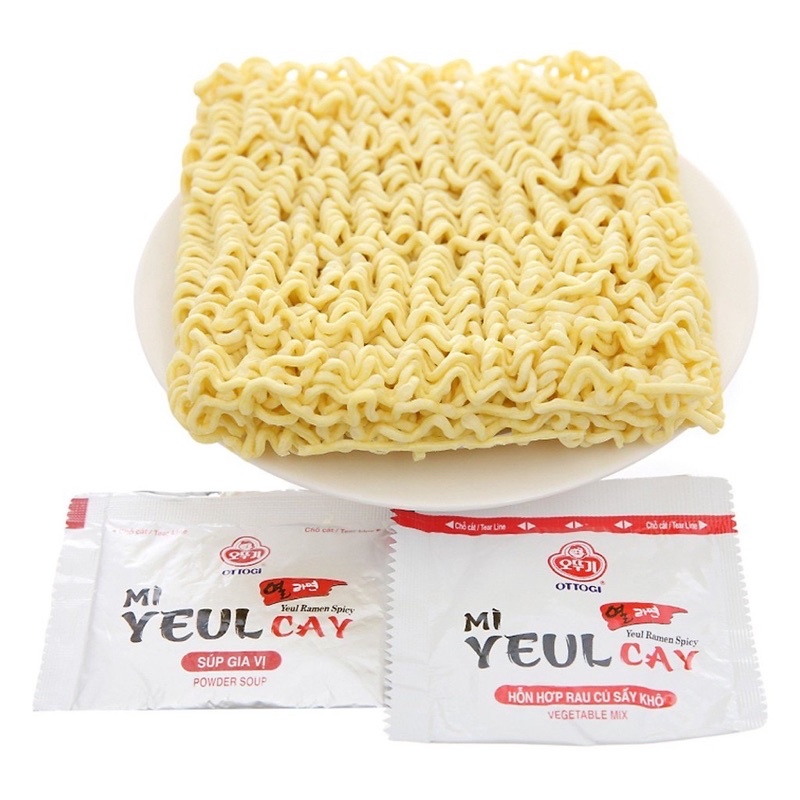Mì Yeul cay 120g ottogi Mì cay Hàn Quốc
