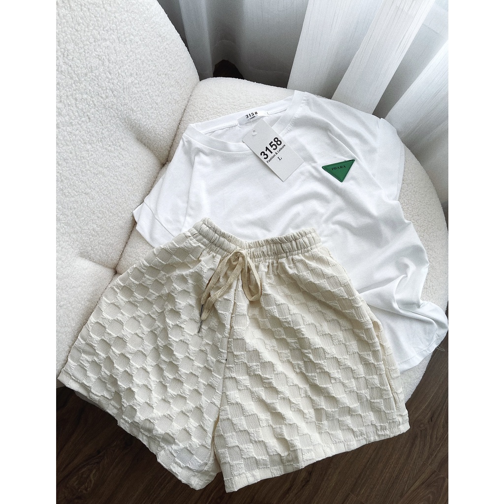 Set đồ nữ cộc cá tính sang chảnh đi chơi mùa hè PRA.DA