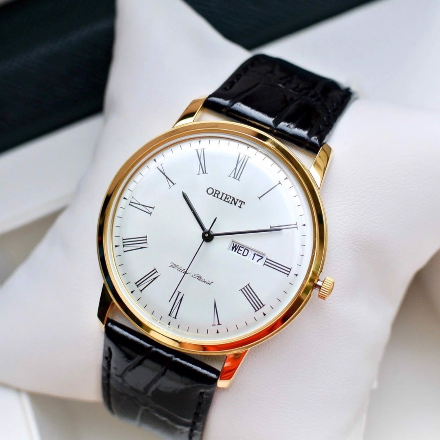 Đồng hồ nam chính hãng Orient FUG1R007W6 - Kiểu dáng Classic Sang trọng, Chống nước, Dây da cao cấp - Xuất sứ Nhật Bản