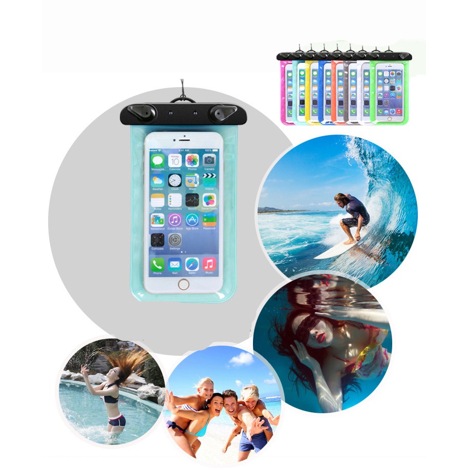 Túi chống nước Mobile Phone Waterproof Case an toàn và thời trang cho điện thoại Smartphone mã F004 Phặn Phặn