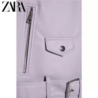 Áo khoác Zara tím nữ