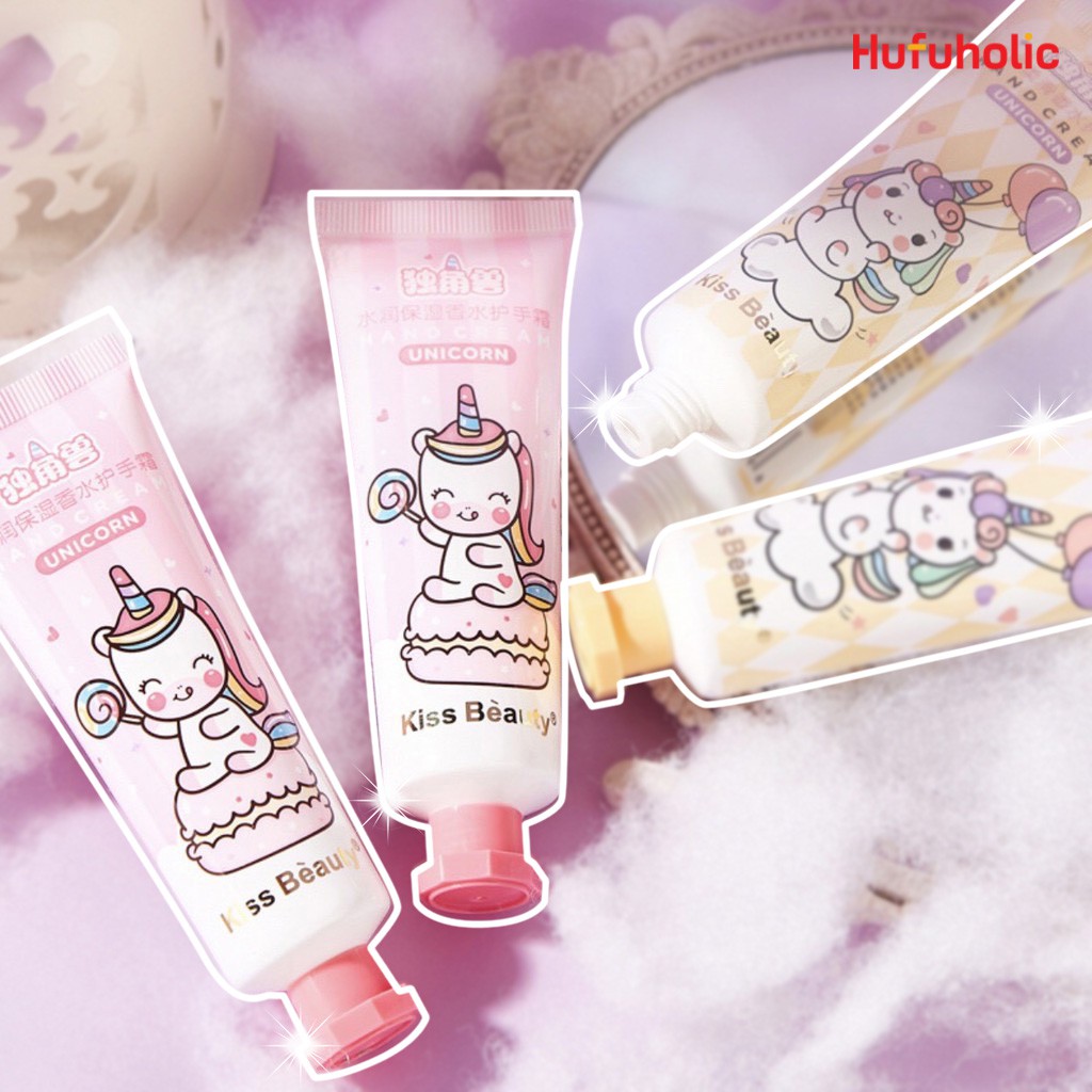 Kem tay KISS BEAUTY Unicorn Hand Cream hương nước hoa dưỡng ẩm mềm mịn KISS03