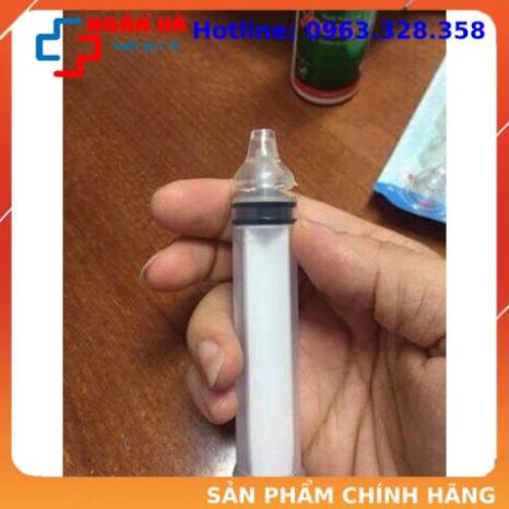 Set 2 xilanh gắn núm silicon hút rửa mũi cho bé