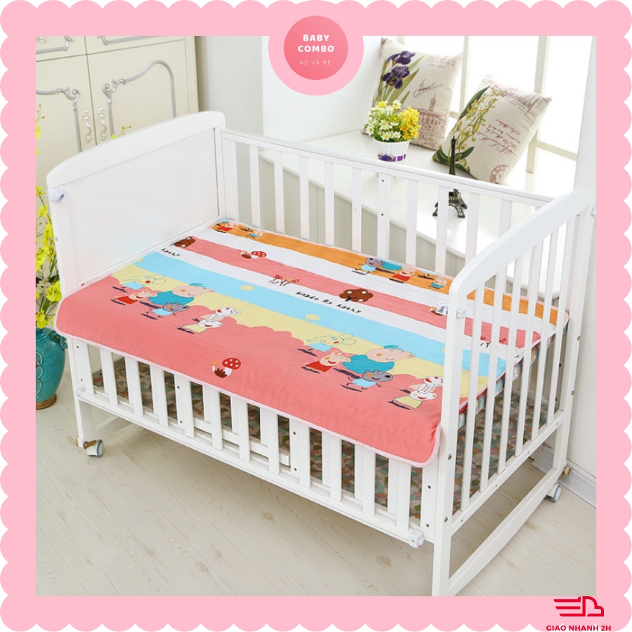 Tấm lót chống thấm 3 lớp - Cho bé 80*120cm