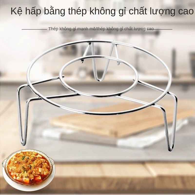 > Giá xửng hấp inox cao cấp, hấp, chân cao, rau củ nhỏ gia đình, xôi <