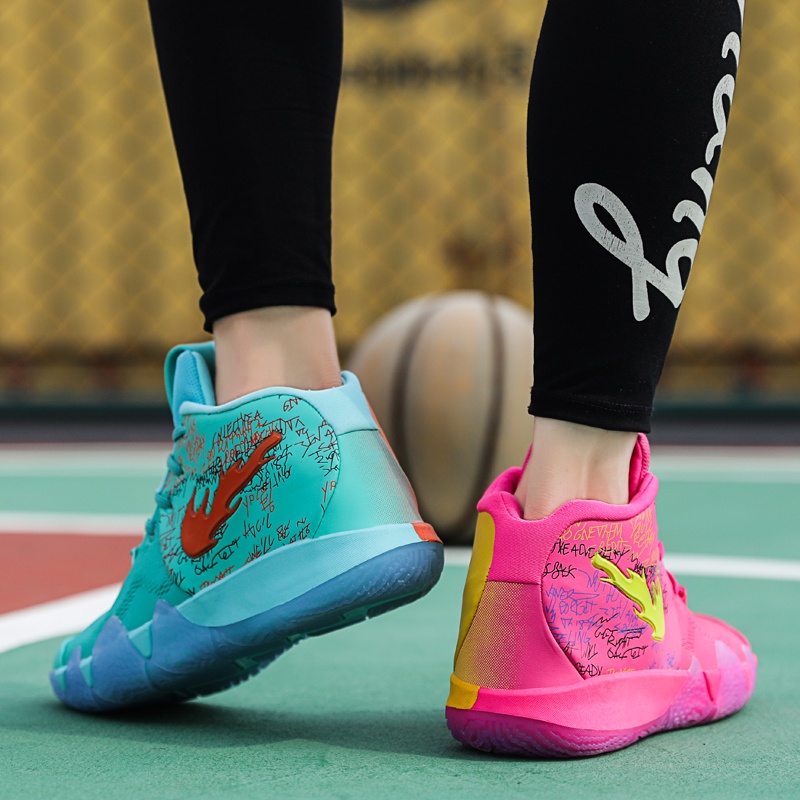 Giày thể thao cổ cao chơi bóng rổ NBA Kyrie Irving 4 kích cỡ 36-44 cho nam