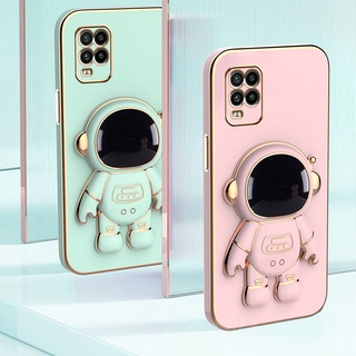 Ốp điện thoại KOOSUK dẻo có giá đỡ hình phi hành gia cho OPPO Realme 8 9 Pro 8i 9i