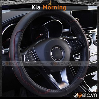 Bọc vô lăng xe ô tô Kia Morning cao cấp - PHUKIENXE