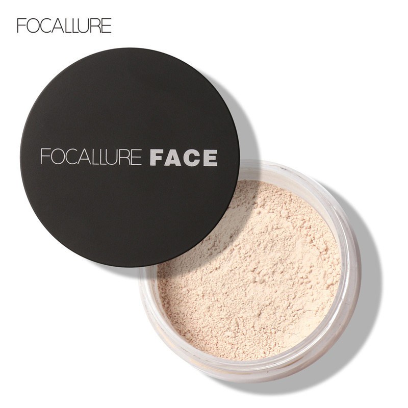 ☀☀☀ FOCALLURE New Brand Makeup Powder 3 Colors Loose Powder Face Makeup Waterproof Loose Powder Skin Finish Powder ☝☝☝