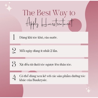 ROSY Hair Mist - Xịt Dưỡng Tóc