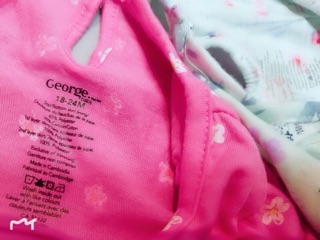 Sỉ body váy bé gái George