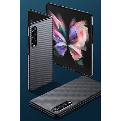 CHÍNH HÃNG Ốp lưng X - Level kevlar Vân Carbon Samsung Z Flip 3 4 Z Fold 3 5G 2 mảnh bảo vệ máy màu cực đẹp