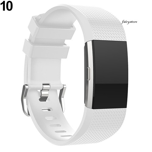 Fs Dây Đeo Silicon Thay Thế Cho Đồng Hồ Fitbit Charge 2