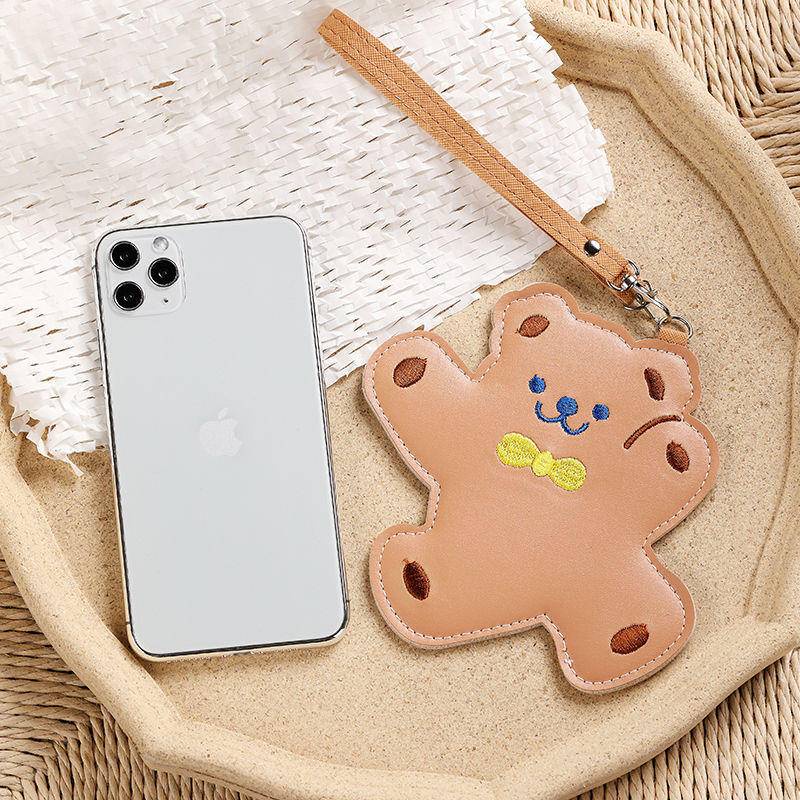 Dễ Thương Vỏ Bảo Vệ Thẻ Đi Học / Truy Cập / Thẻ / Chìa Khóa / Xe Buýt Có Móc Khóa Xinh Xắn Cho Nữ