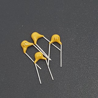 10 chiec tụ gốm vàng 471