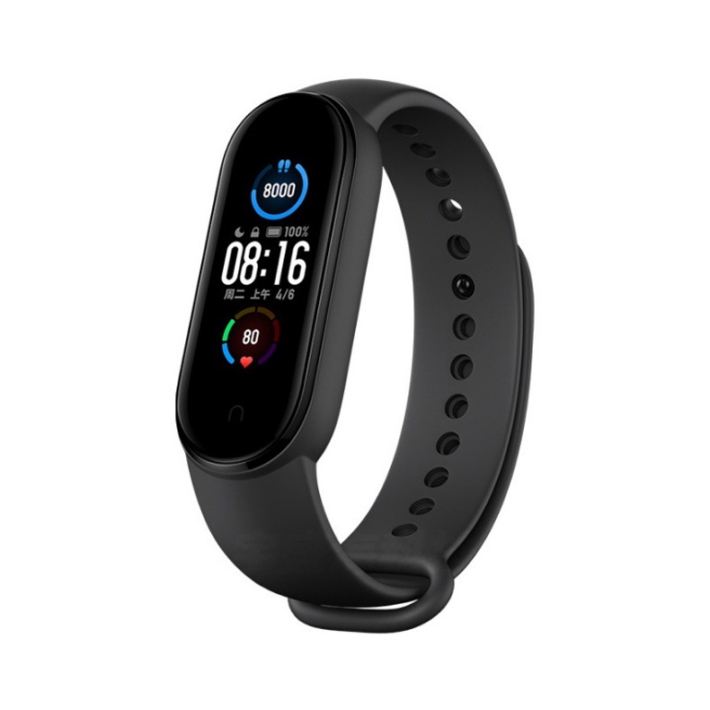 Dây Đeo Thay Thế Cho Xiaomi Mi band 6&amp;5 Nhựa Dẻo TPU Trơn ( Nhiều Màu )