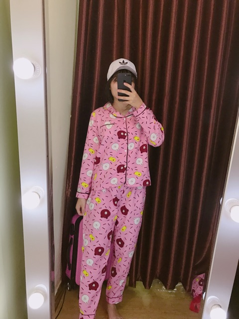 Đồ ngủ mặc ở nhà Pijama dài tay- có video [ Tất cả hình thật- màu sắc inbox] | BigBuy360 - bigbuy360.vn