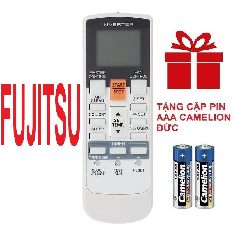 Remote máy lạnh FUJITSU mẫu 3 - Điều khiển điều hòa FUJITSU