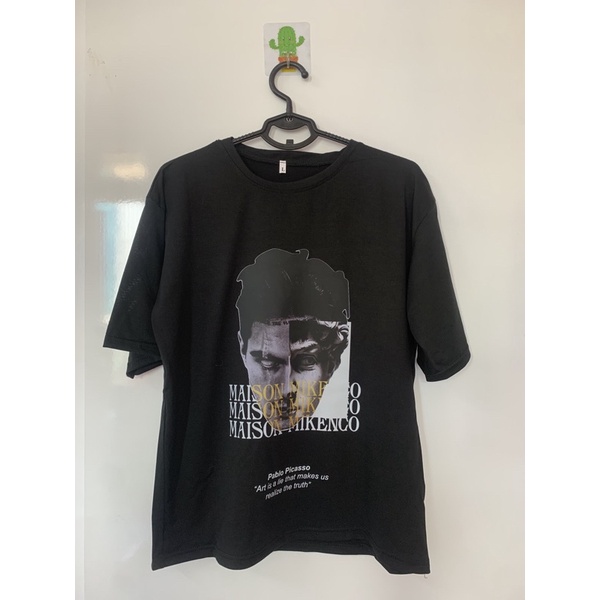 Áo thun unisex nam nữ tay lỡ Miken Mặt Người Odin - áo phông form rộng in decal nổi mềm mịn chất coton đẹp ( ảnh thật)