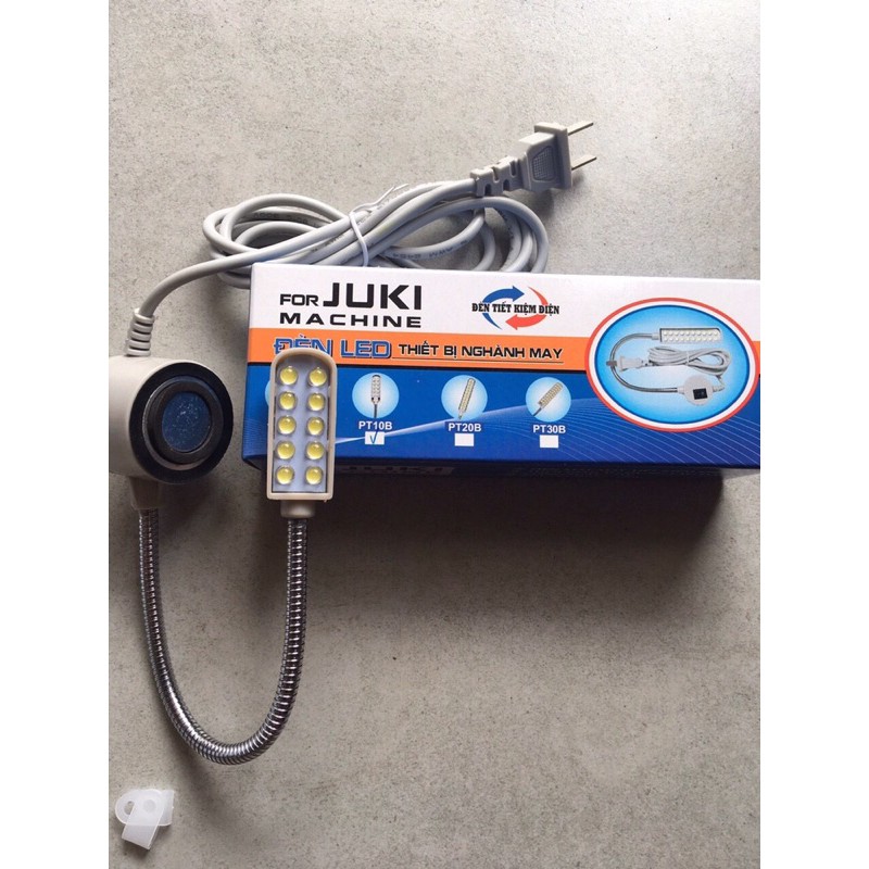 Đèn led cao cấp JUKI tiết kiệm điện có đế nam châm gắn may may tiện lợi