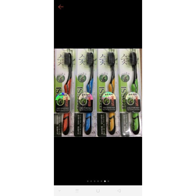 Combo 5 bàn chải than tre, lông siêu mềm mịn - Smart House