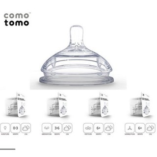 💖💖ĐỦ SIZE💖💖 Tách Lẻ 1 Núm Ti Comotomo Silicon Siêu Mềm
