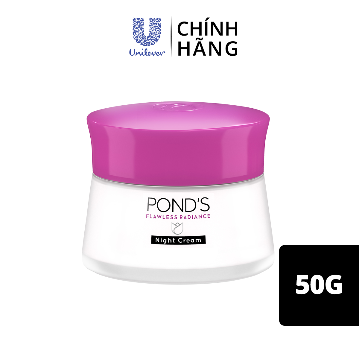 POND'S Kem dưỡng sáng da đều màu dành cho da ban đêm 50G