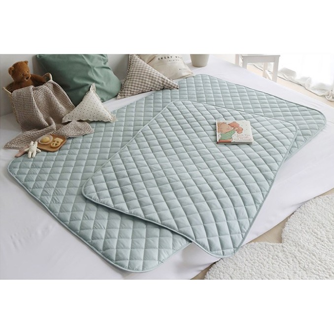 MIẾNG LÓT, ĐỆM CHỐNG THẤM PRIELLE PASTEL HÀN QUỐC 100% COTTON CHO TRẺ SƠ SINH