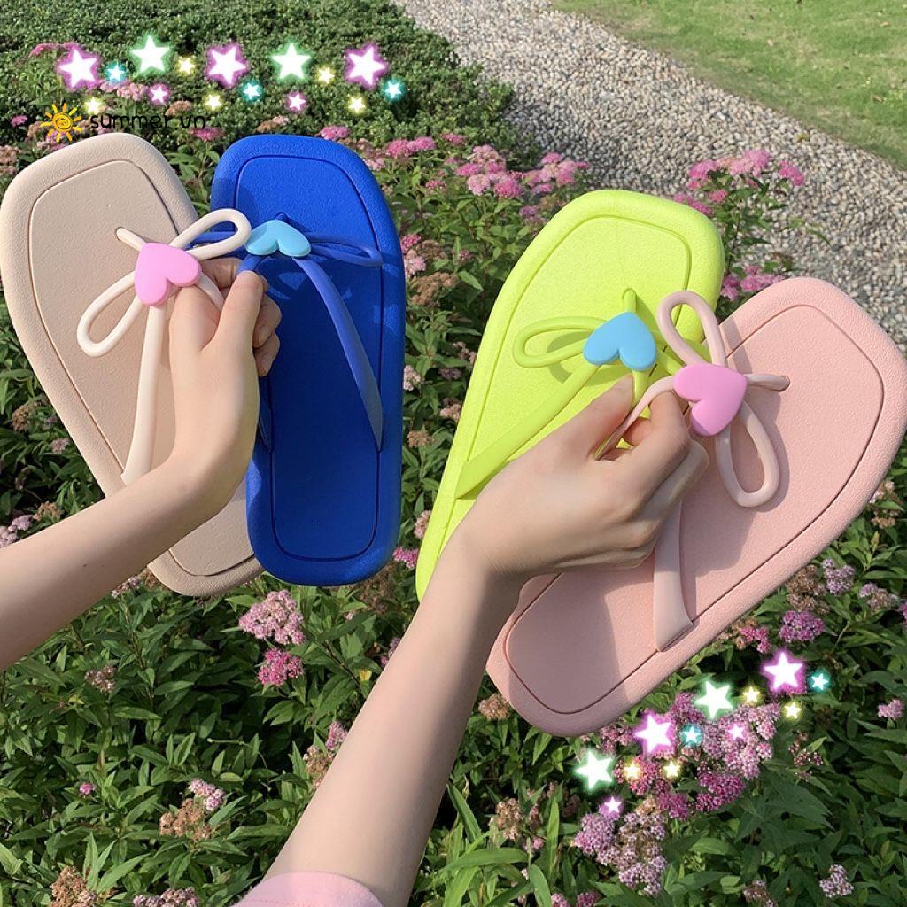 Dép Xỏ Ngón Chống Trượt Thiết Kế Dễ Thương Thời Trang Cho Nữ