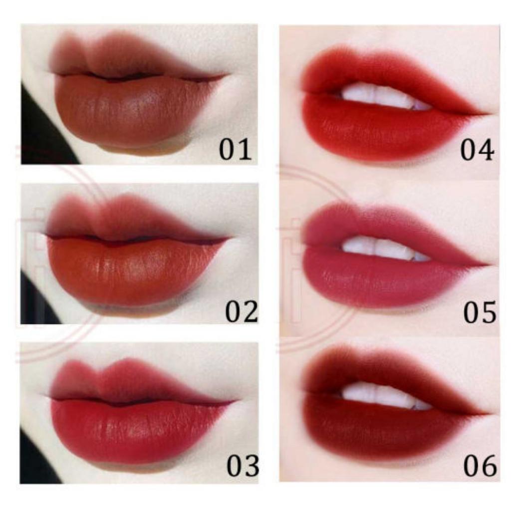 Set son kem lì lên mầu đẹp không trôi Magic Casa Love Lip Glaze giá rẻ