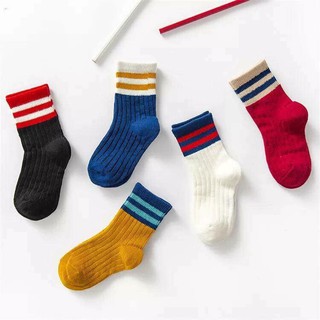 combo 10 đôi tất cổ dài  cho bé - Hàn quốc
