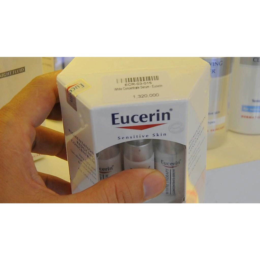 ✔️[Chính hãng Eucerin] Eucerin WHITE THERAPY CONCENTRATE SERUM Tinh chất Dưỡng Trắng Da Giảm Thâm Nám