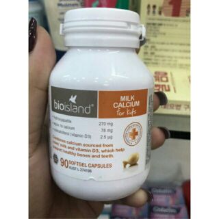 CANXI MILK ÚC TỐT NHẤT CHO BÉ
🍁🍁🍁CANXI MILK CỦA ÚC - BIOISLAND MILK CALCIUM😍😍😍
👉Viên sữa canxi củ