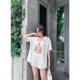 Bigsize set đi biển 3 món 50-90kg