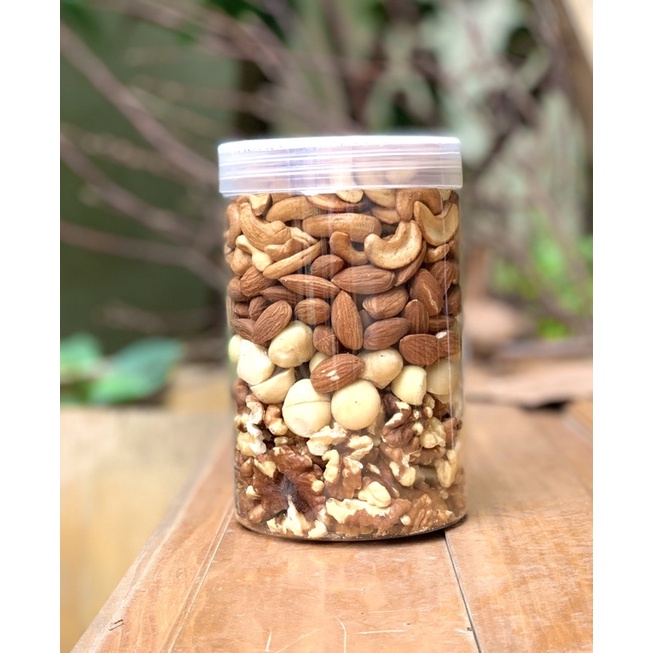 500gr mix 4 loại hạt sấy chín nguyên vị