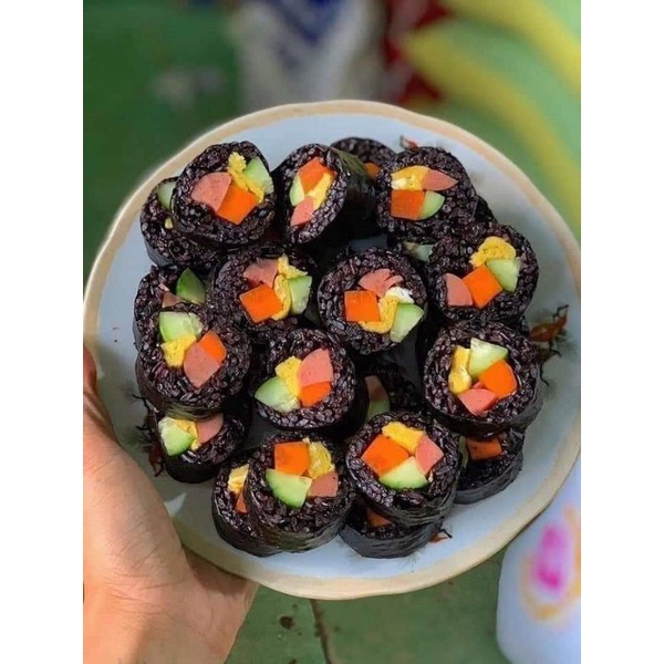1kg Gạo lứt đen  ăn kiêng Eatclean
