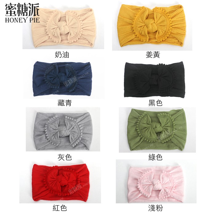 Băng Đô Nơ Chất Liệu Nylon Cho Bé Gái