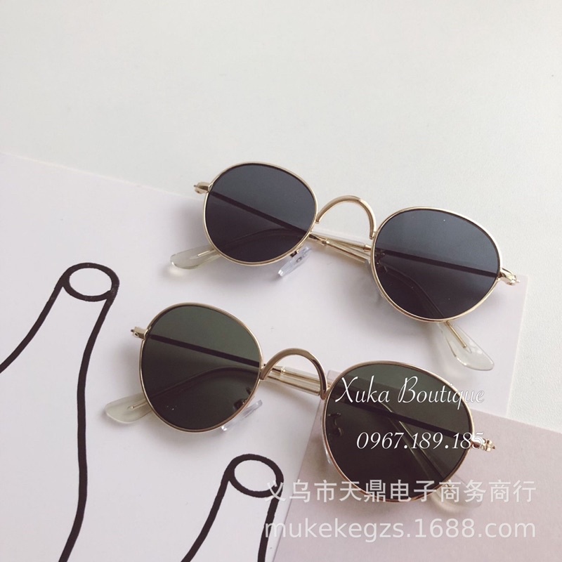 Kính Mát Thời Trang Trẻ Em , Kính Mát Mắt Cho Bé Từ 1 Tuổi Đến 8 Tuổi, Kính Tròn Chống Tia UV400 Bảo Vệ Mắt Trẻ Em