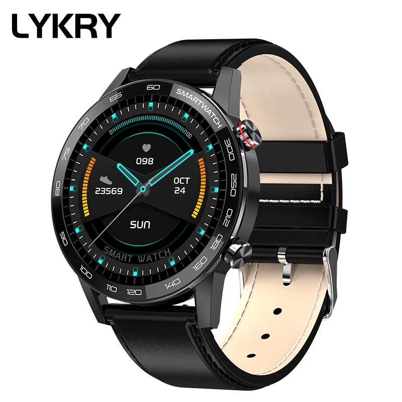 Đồng Hồ Thông Minh LYKRY L16 ECG+PPG IP68 Kết Nối Bluetooth Không Thấm Nước Theo Dõi Huyết Áp Bài Tập Thể Dục 1.3 Inch