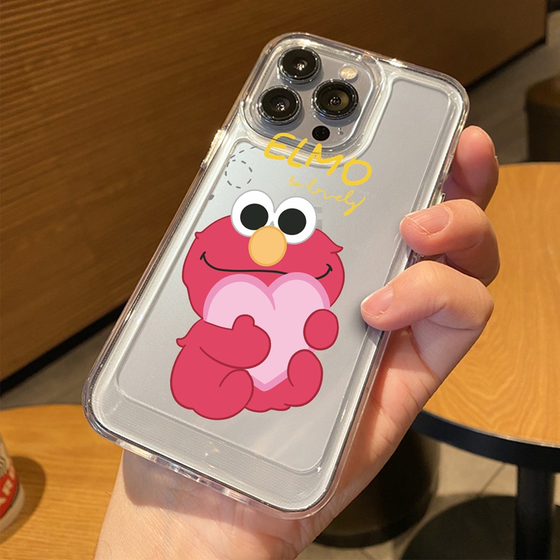 Suntaiho Ốp lưng Suntaiho Ốp lưng iphone Ốp Điện Thoại tpu in hình Sesame Street thích hợp cho iPhone 12 13 Pro MAX 12Pro 7 8 Plus X XR XS MAX SE 2020