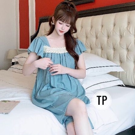 Bộ ngố bầu và có khoá ti cho con bú lụa V8