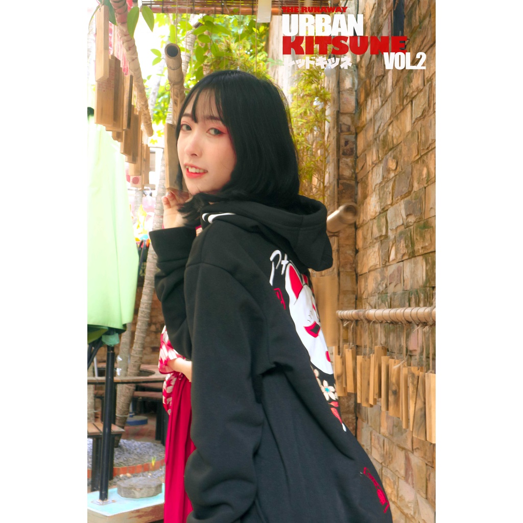 Áo Hoodie Urban Kitsune 2: Paradise Nỉ bông cho Nam/ Nữ by The Runaway