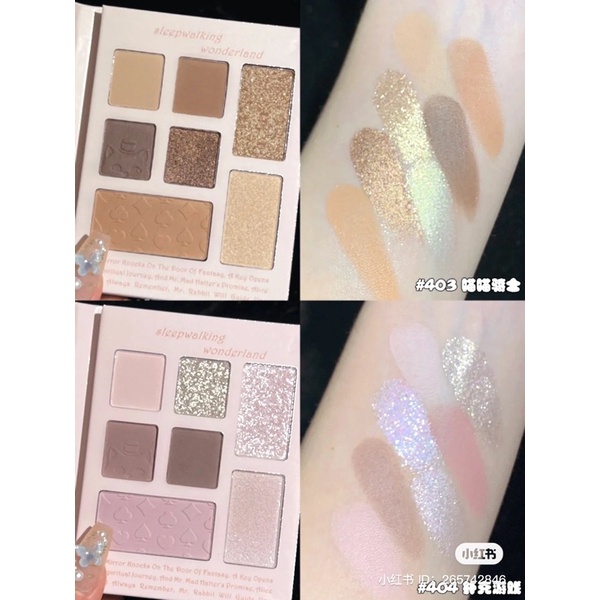 Phấn Mắt 7 Ô Đa Năng HOLD LIVE Midsummer Garden Eyeshadow Palette