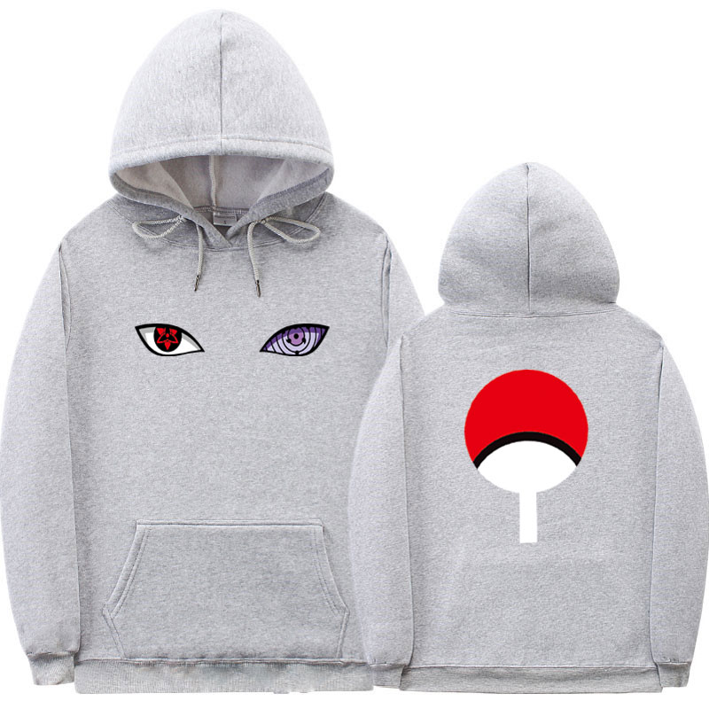 Áo Hoodie Họa Tiết Hoạt Hình Naruto Akatsuki Phong Cách Harajuku Nhật Bản Độc Đáo